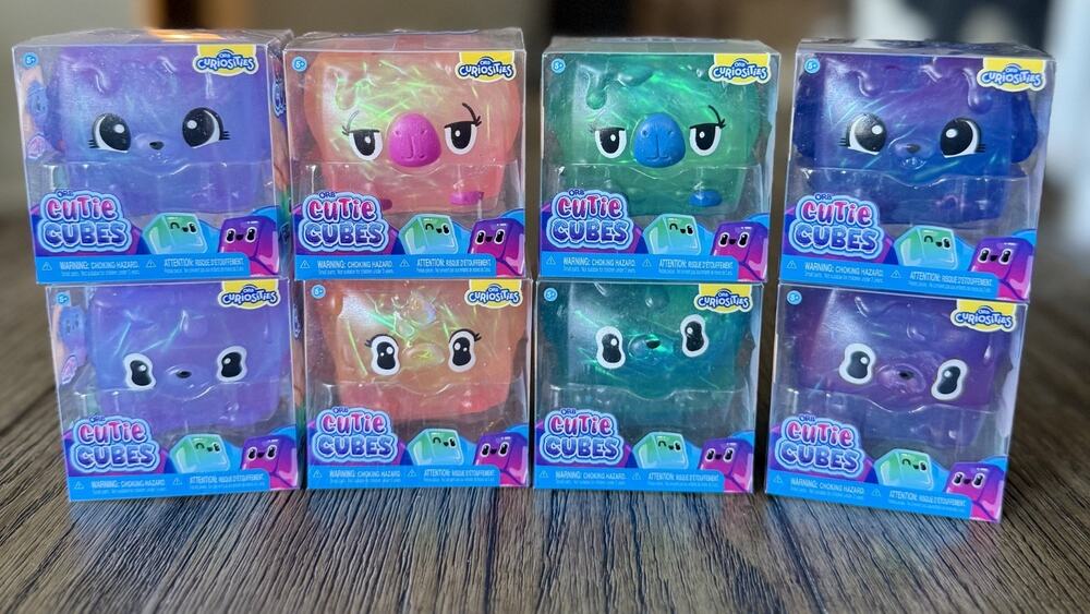 Cutie Cubes Orb Curiosities Capybara Cat Dog Viral Squishy Fidget Toy Rare New
